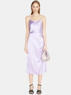 Women Sisley Dresses<Satin Midi Dress