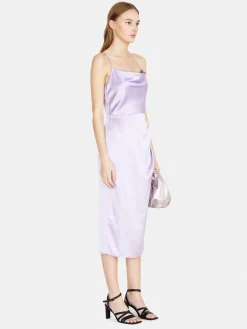 Women Sisley Dresses<Satin Midi Dress
