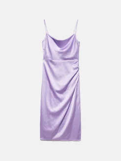 Women Sisley Dresses<Satin Midi Dress