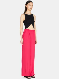Women Sisley Trousers<Shiny Palazzo Trousers