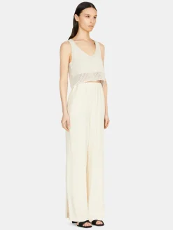 Women Sisley Trousers<Shiny Palazzo Trousers