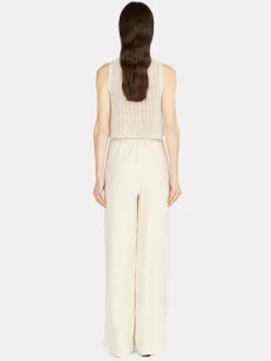 Women Sisley Trousers<Shiny Palazzo Trousers