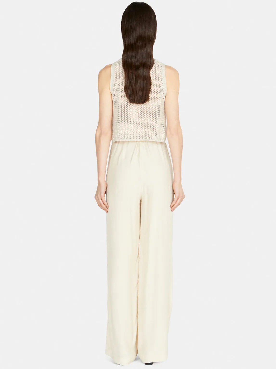 Women Sisley Trousers<Shiny Palazzo Trousers