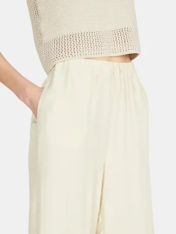 Women Sisley Trousers<Shiny Palazzo Trousers