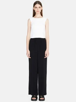 Women Sisley Trousers<Shiny Palazzo Trousers