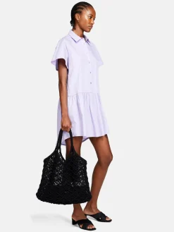 Women Sisley Dresses<Shirt Dress With Maxi Frill