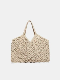 Women Sisley Bags<Shopper Bag In Crochet