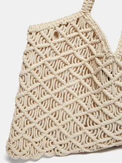 Women Sisley Bags<Shopper Bag In Crochet