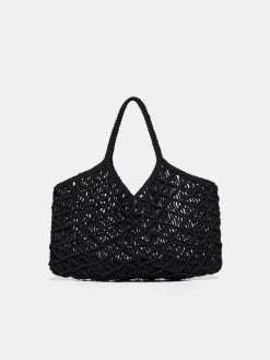Women Sisley Bags<Shopper Bag In Crochet