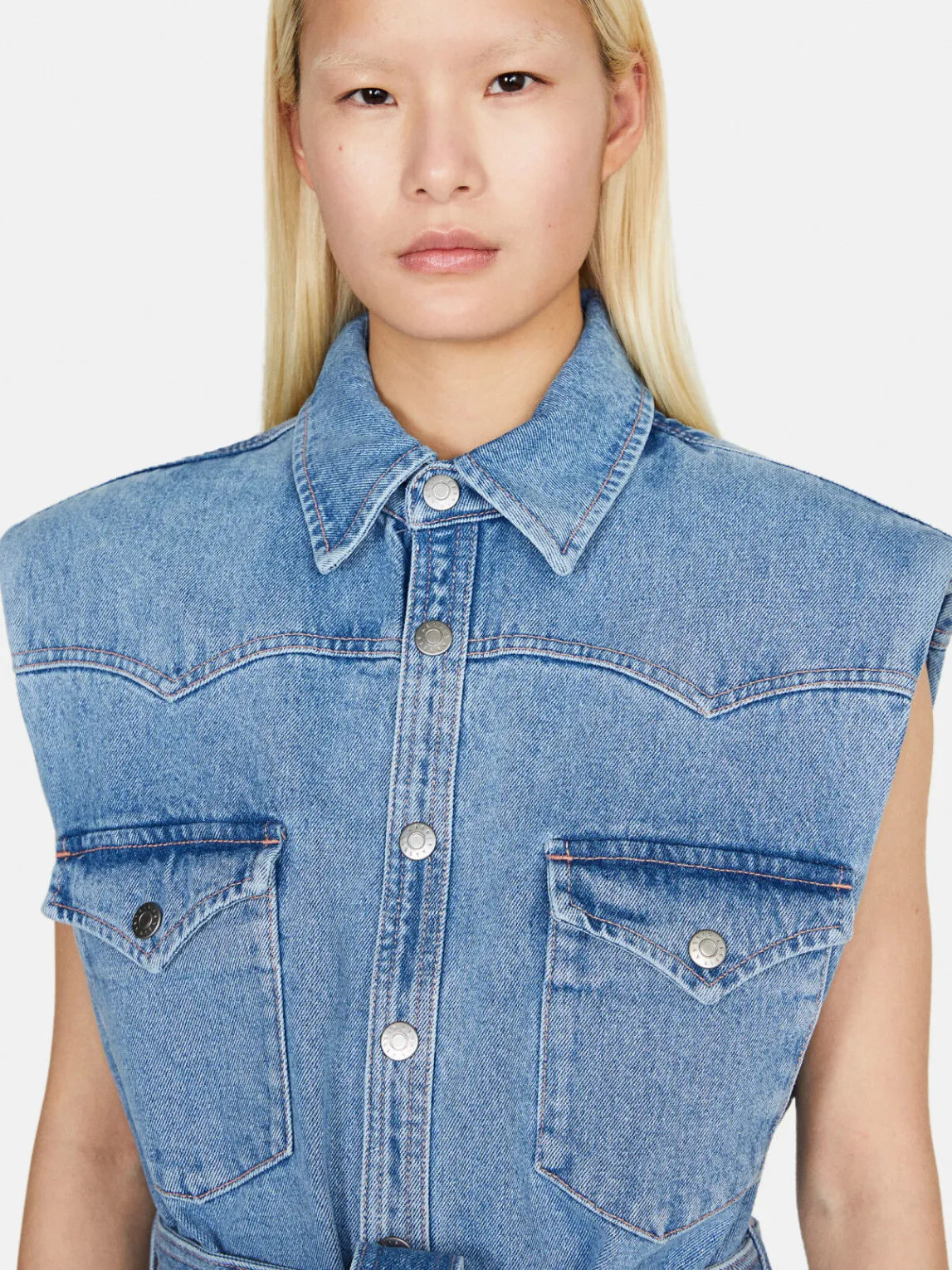 Women Sisley Dresses<Short Denim Jumpsuit