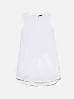 Women Sisley Dresses<Short Dress In Broderie Anglaise