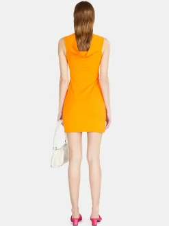 Women Sisley Dresses<Short Dress With Crisscross