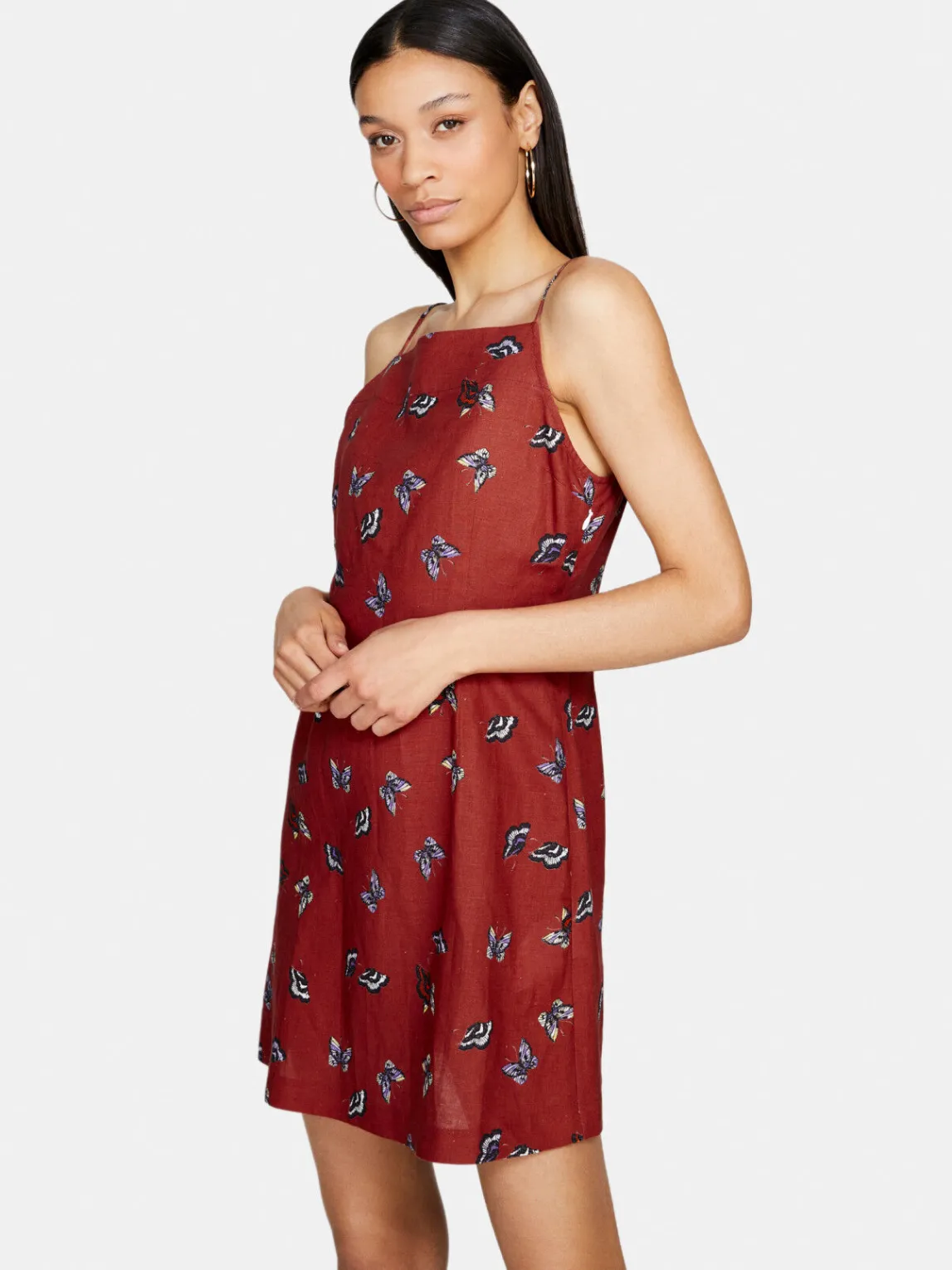 Women Sisley Dresses<Short Printed Dress