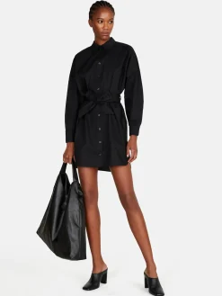 Women Sisley Dresses<Short Shirt Dress With Sash