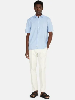 Men Sisley Shirts<Short Sleeve Shirt