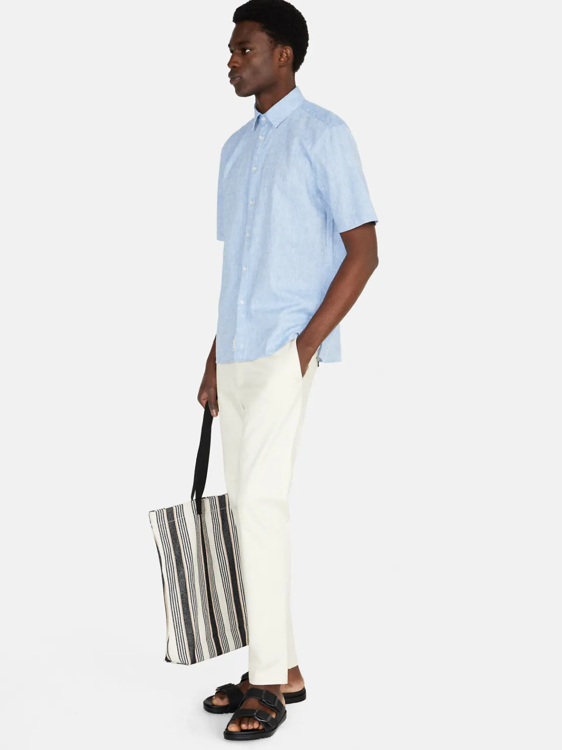 Men Sisley Shirts<Short Sleeve Shirt