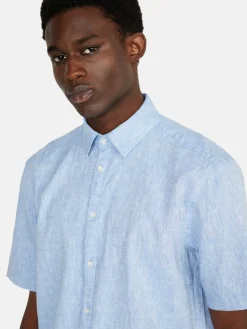 Men Sisley Shirts<Short Sleeve Shirt