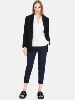Women Sisley Shirts & Blouses<Sleeveless Blouse In 100% Linen