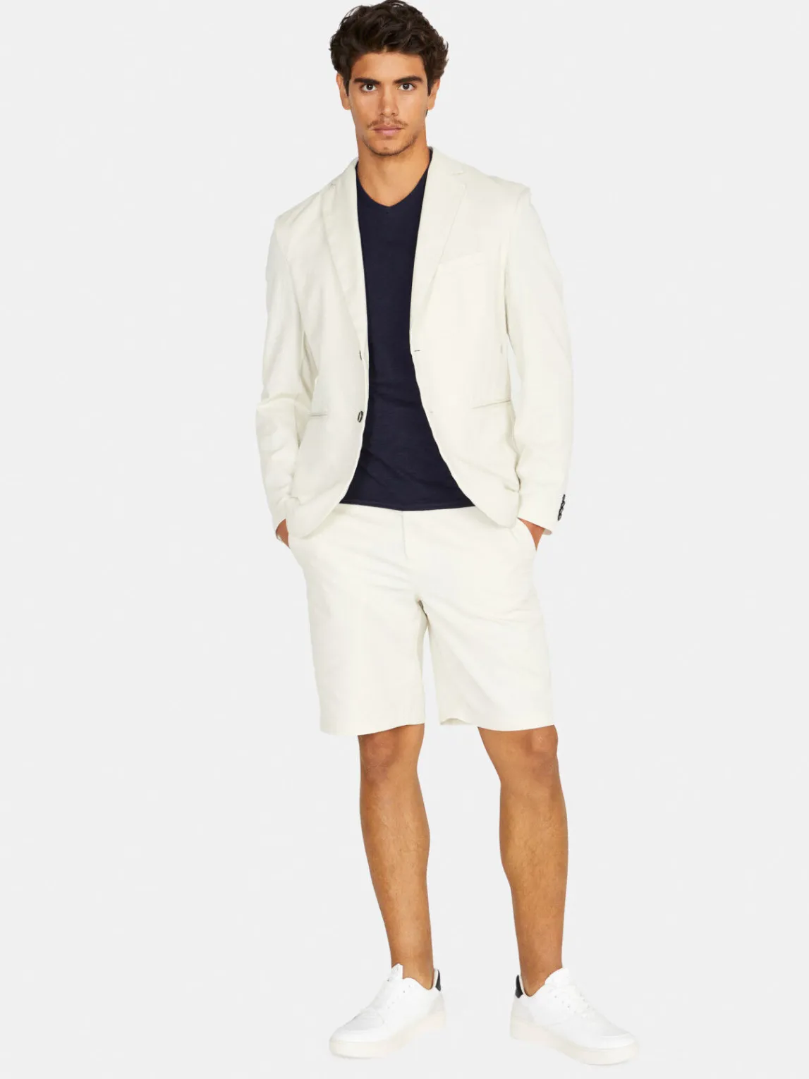 Men Sisley Trousers<Slim Comfort Fit Bermudas