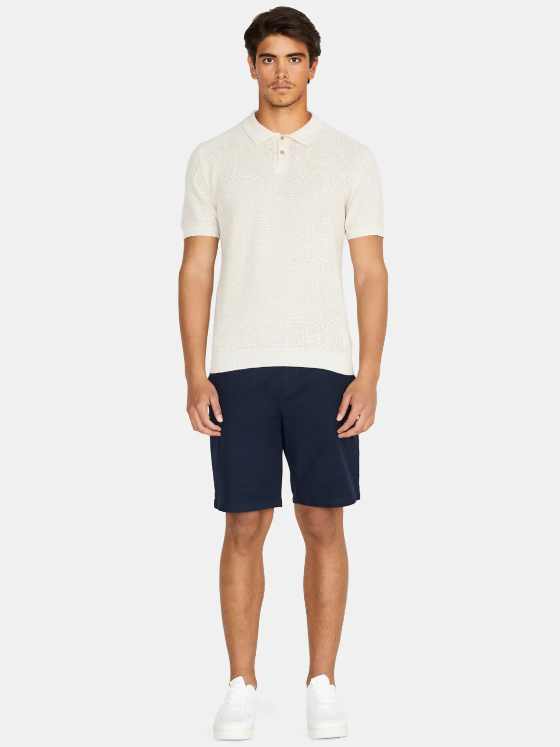 Men Sisley Trousers<Slim Comfort Fit Bermudas