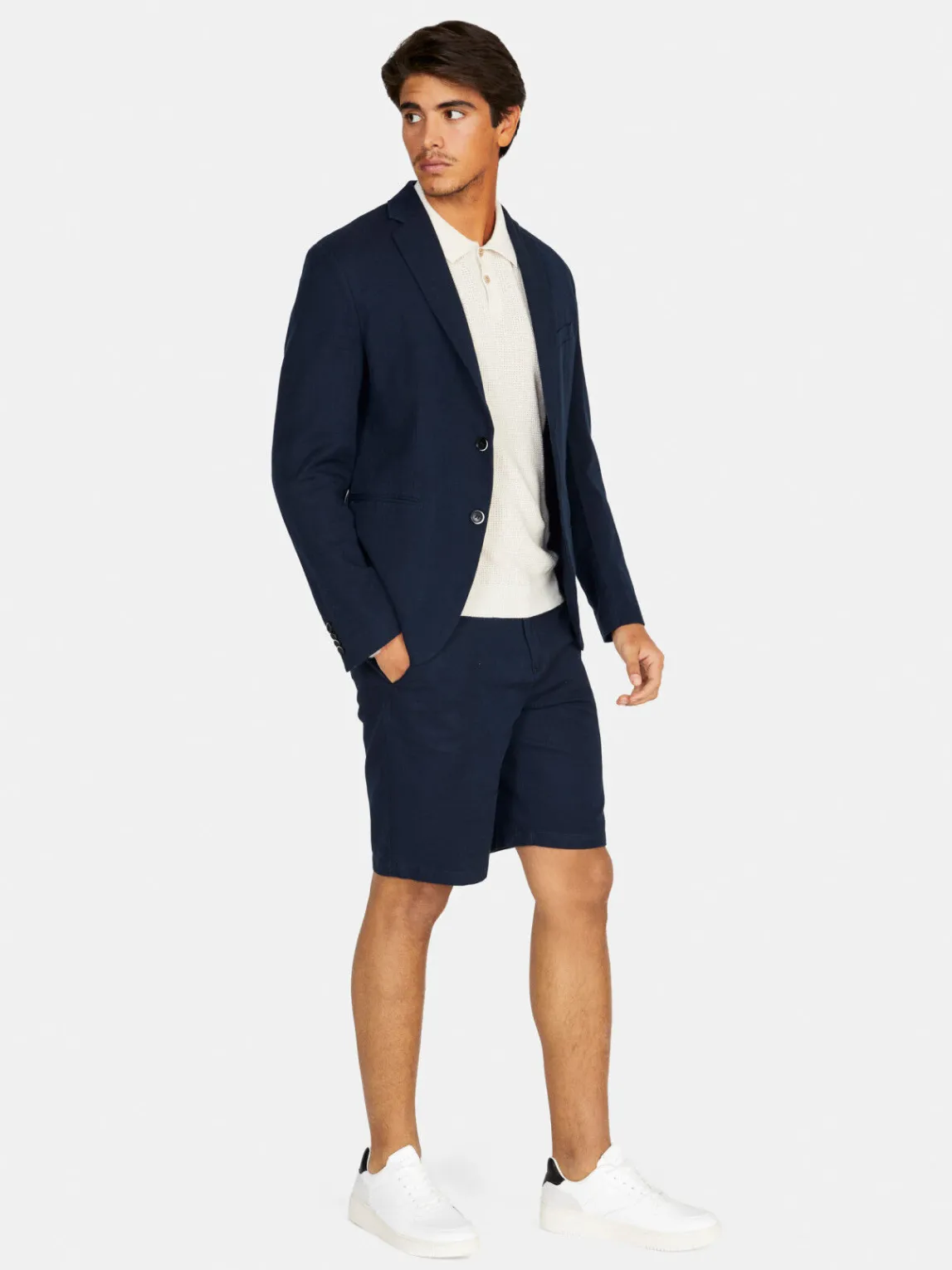 Men Sisley Trousers<Slim Comfort Fit Bermudas