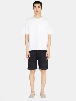 Men Sisley Trousers<Slim Fit Denim Bermudas