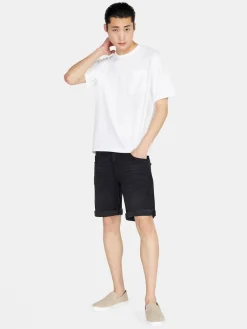 Men Sisley Trousers<Slim Fit Denim Bermudas