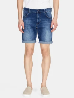 Men Sisley Trousers<Slim Fit Denim Bermudas
