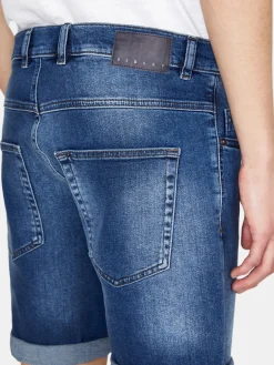 Men Sisley Trousers<Slim Fit Denim Bermudas