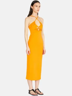 Women Sisley Dresses<Slim Fit Dress With Porthole