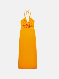 Women Sisley Dresses<Slim Fit Dress With Porthole