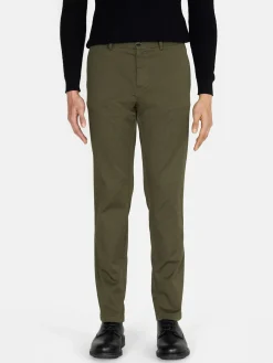 Men Sisley Trousers<Slim Fit Printed Chinos