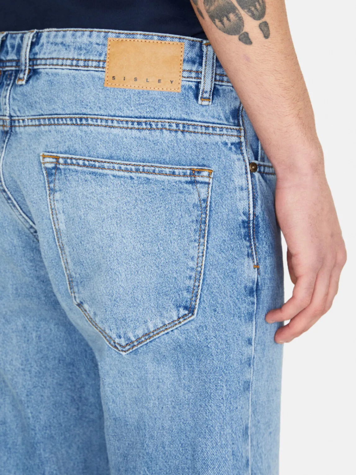 Men Sisley Jeans<Slim Fit Vintage Look Boston Jeans