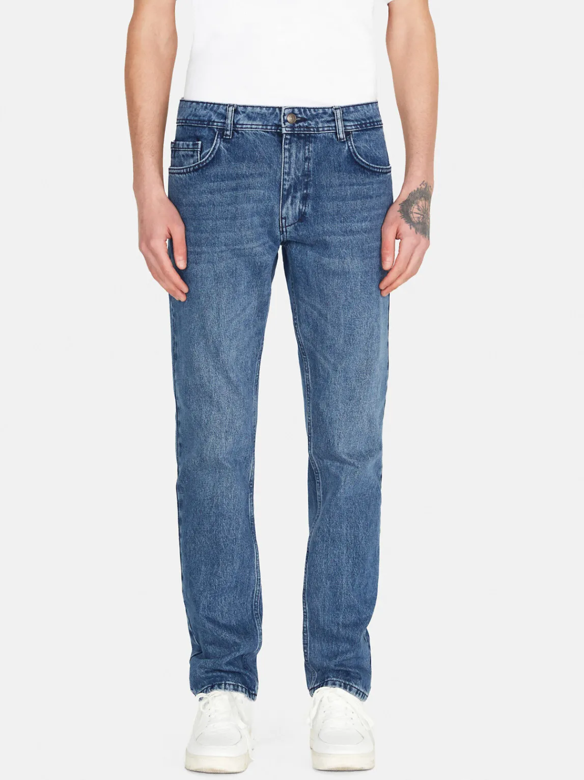 Men Sisley Jeans<Slim Fit Vintage Look Boston Jeans