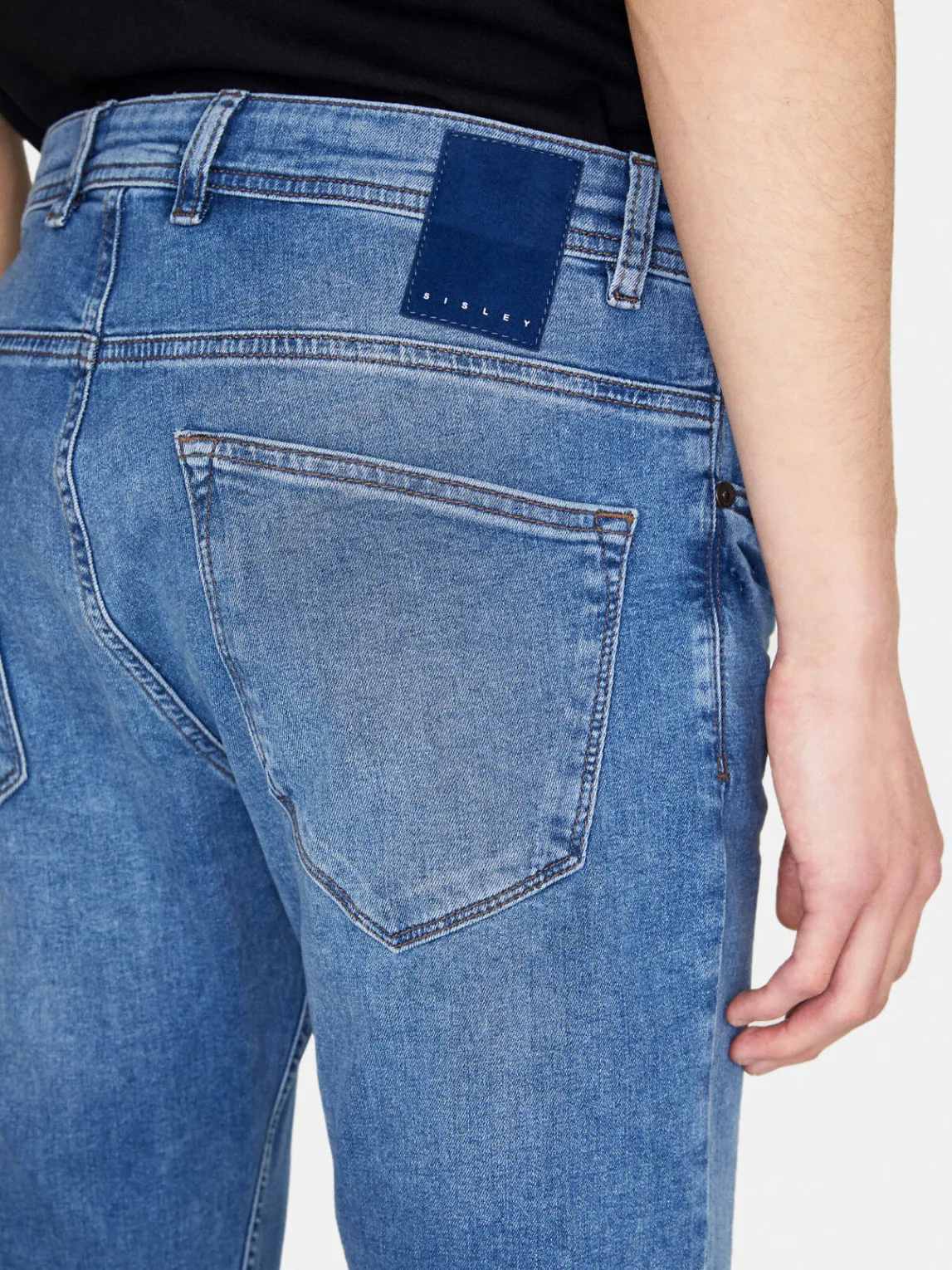 Men Sisley Jeans<Slim Fit Vintage Look Boston Jeans