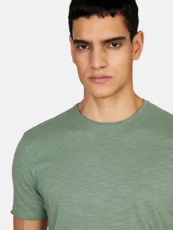Men Sisley T-Shirts<Slub T-Shirt
