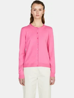 Women Sisley Jumpers & Knitwear<Solid Color Cardigan