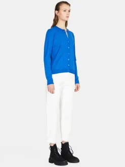 Women Sisley Jumpers & Knitwear<Solid Color Cardigan