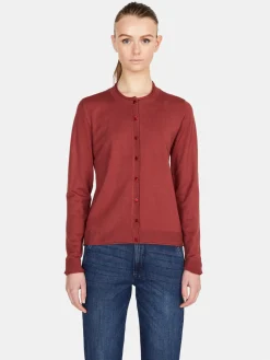 Women Sisley Jumpers & Knitwear<Solid Color Cardigan