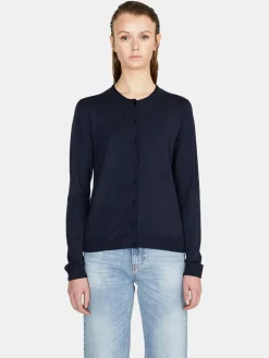Women Sisley Jumpers & Knitwear<Solid Color Cardigan