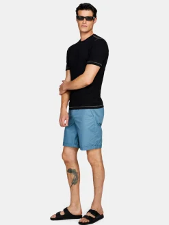Men Sisley Trousers<Solid Colored Bermudas