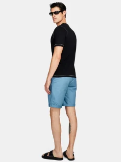 Men Sisley Trousers<Solid Colored Bermudas