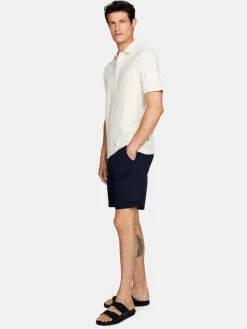 Men Sisley Trousers<Solid Colored Bermudas