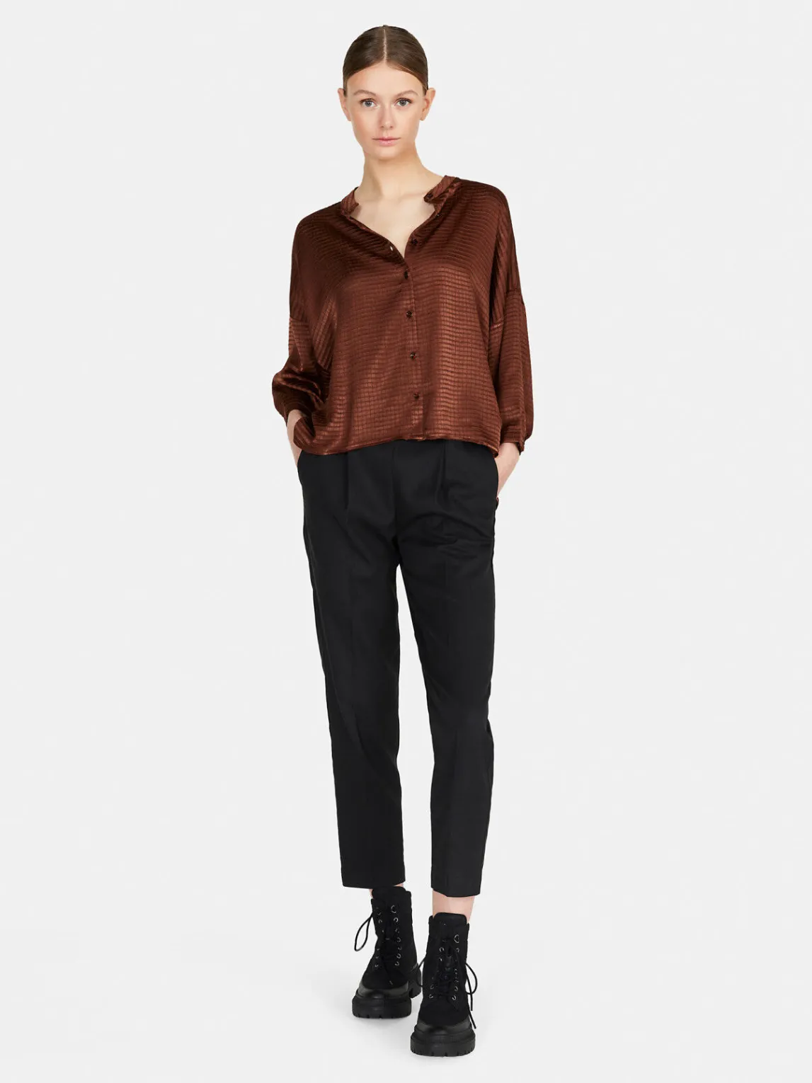 Women Sisley Trousers<Solid Colored Joggers