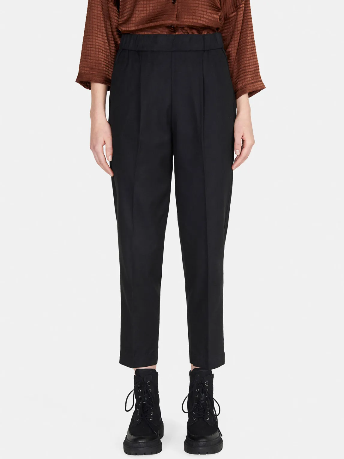 Women Sisley Trousers<Solid Colored Joggers