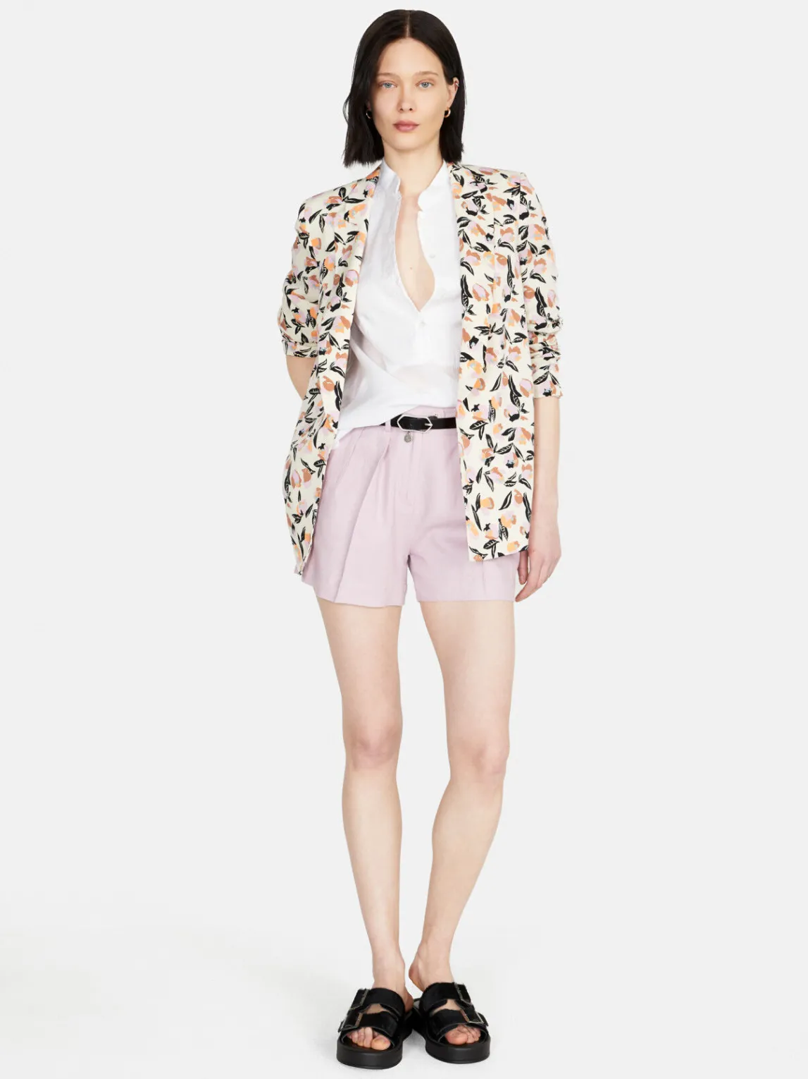 Women Sisley Trousers<Solid Colored Shorts