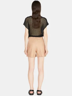 Women Sisley Trousers<Solid Colored Shorts