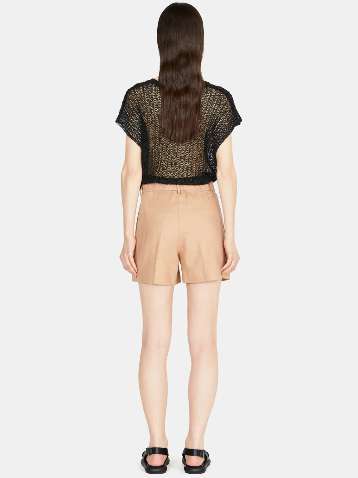 Women Sisley Trousers<Solid Colored Shorts