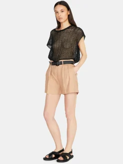 Women Sisley Trousers<Solid Colored Shorts
