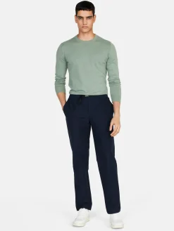 Men Sisley Jumpers & Knitwear<Solid Colored Sweater